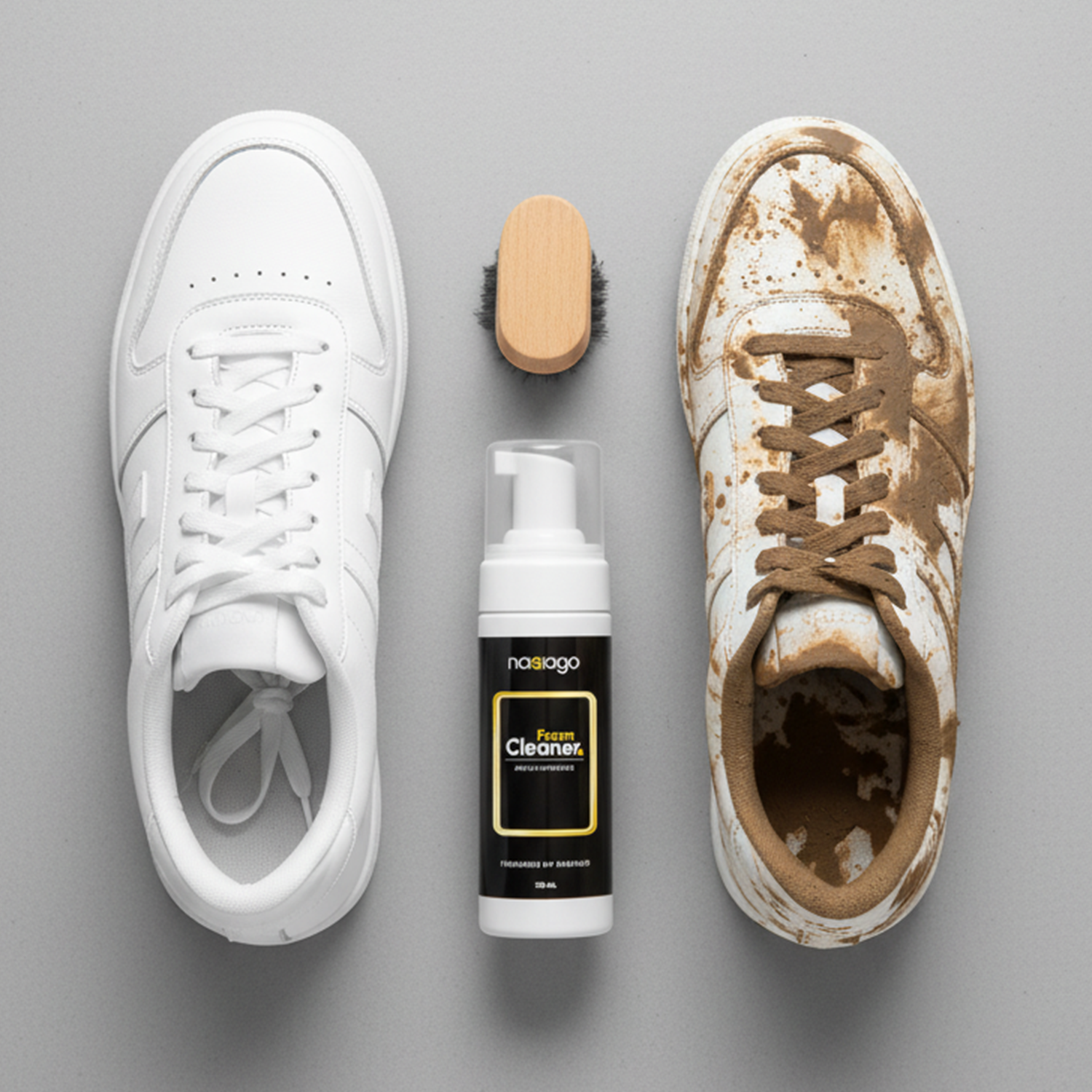 Kit Shoe Cleaning – nettoyant chaussures sneakers cuir semelles blanches